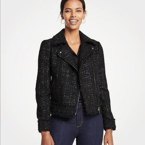 Loft boucle black Moto jacket